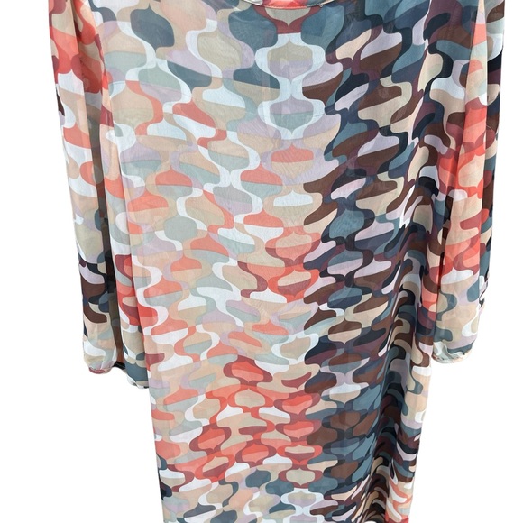 Just Taylor Sheer Dress Size 10 Cute ! - Picture 3 of 8